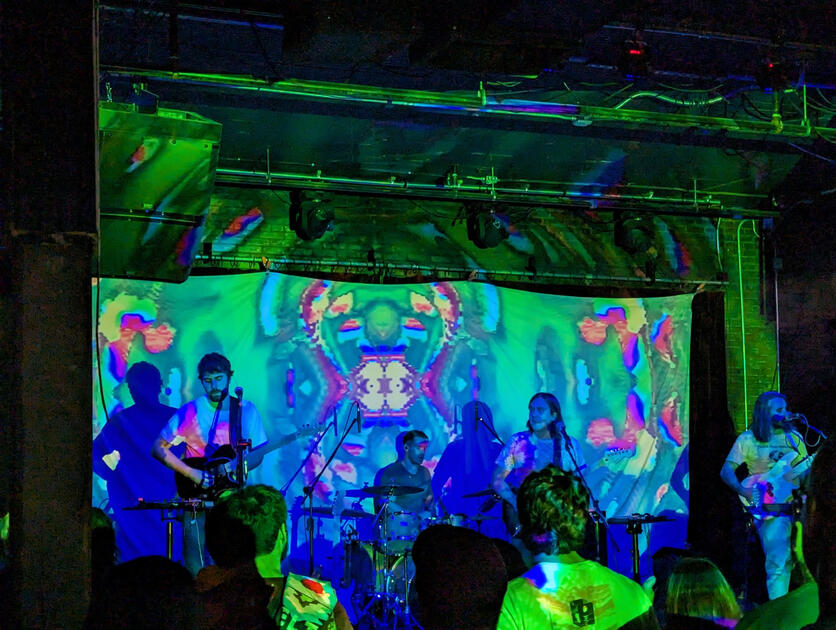 Visuals for Meltt at Club Dada, w/ Shelushy