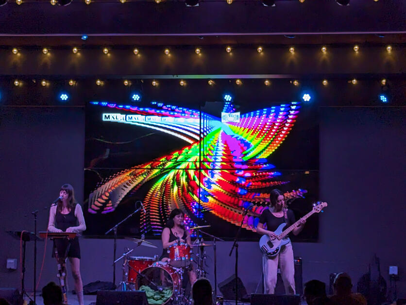 Visuals for Hey Cowboy! at Meanwhile Brewing